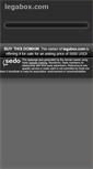 Mobile Screenshot of legabox.com